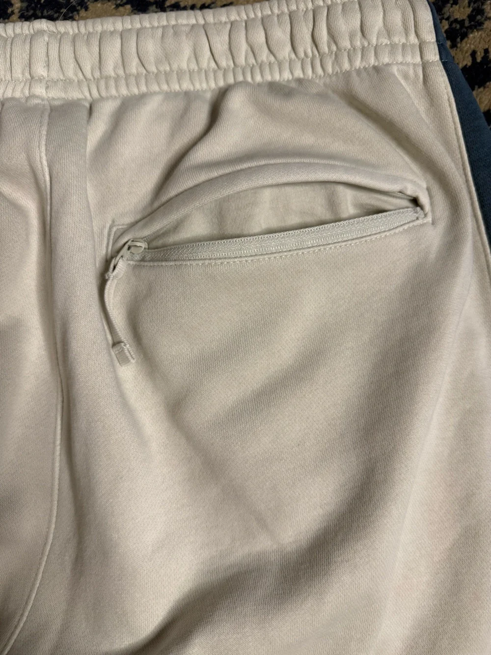 Nike Sportswear‎ Club Fleece Gray Orange Blue Colorblock Joggers Large